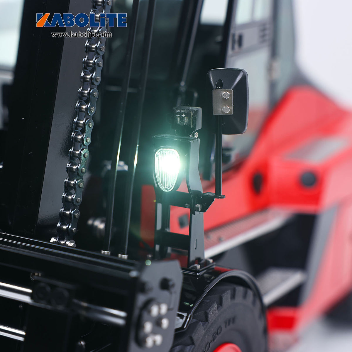 Kabolite K180-100 1/14 4X2 Remote Control Hydraulic Forklift with 3 Way Vavles