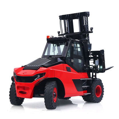 US Stock Kabolite K180-100 1/14 4X2 Remote Control Hydraulic Forklift 3-Way Vavles RTR Flysky ST8 Radio Controller Light Sound System