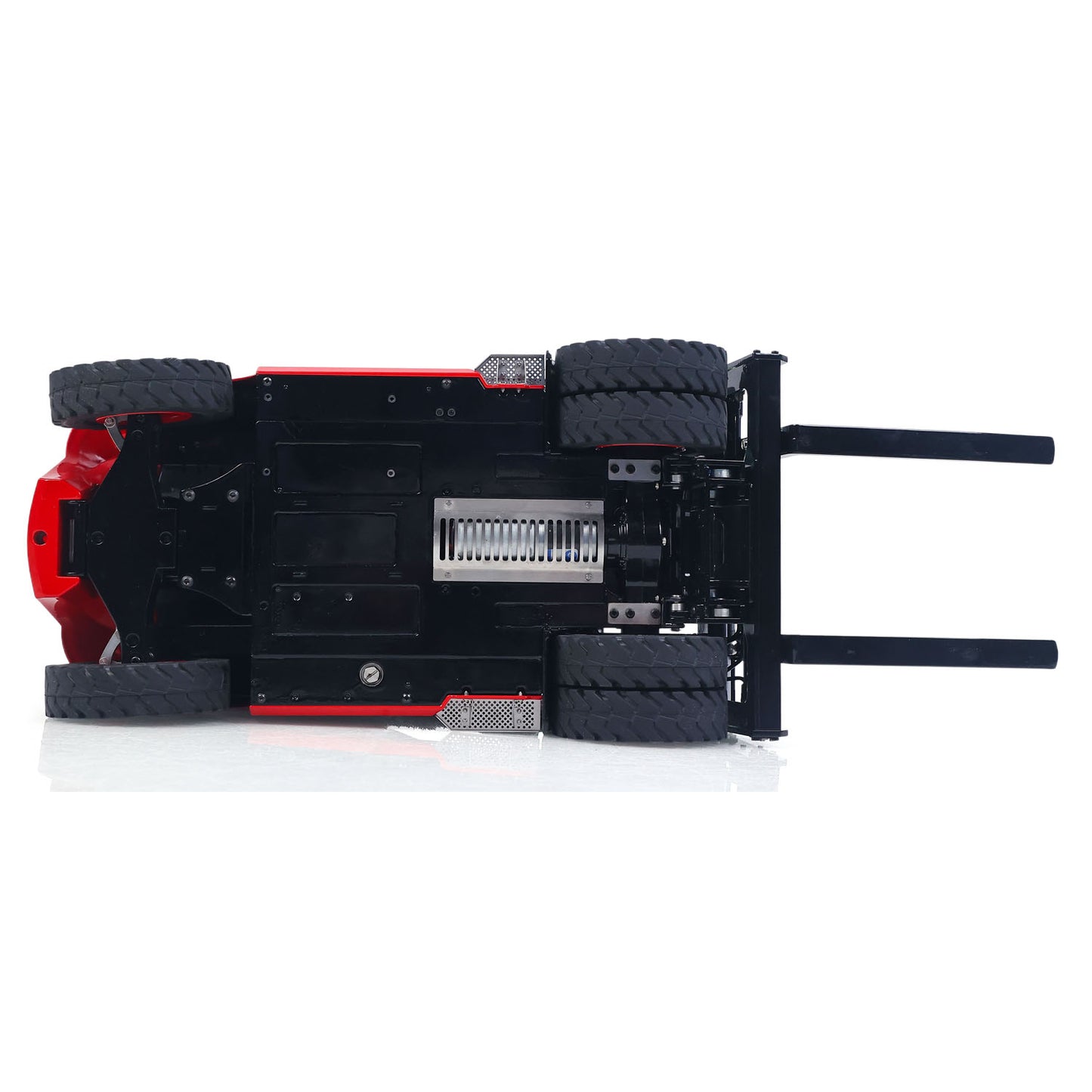 US Stock Kabolite K180-100 1/14 4X2 Remote Control Hydraulic Forklift 3-Way Vavles RTR Flysky ST8 Radio Controller Light Sound System
