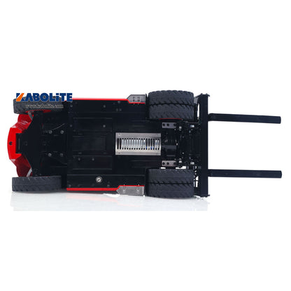 Kabolite K180-100 1/14 4X2 Remote Control Hydraulic Forklift with Light Sound System for RC Enthusiasts 