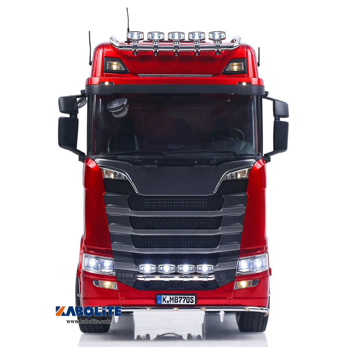 US Stock Kabolite K770S-100 1/14 4x2 RC Tractor Truck RTR with 2-Speed Transmission FS L12 Remote Controller LED Lights Sound System