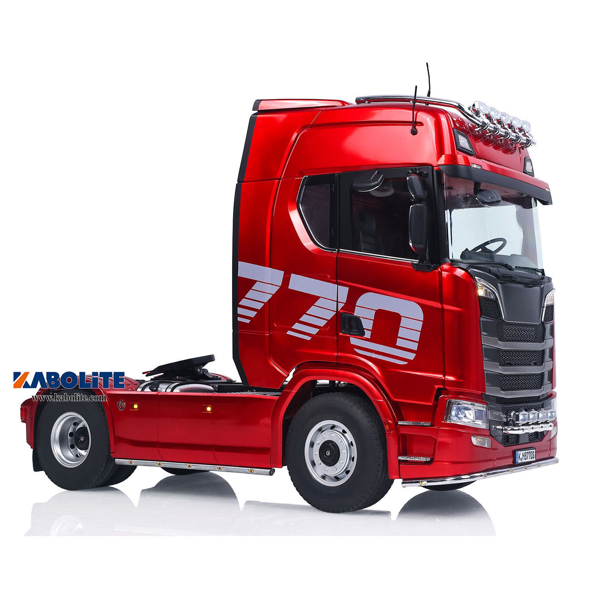 KABOLITE 770S 100 1/14 4X2 RC Tractor Truck with Metal Chassis