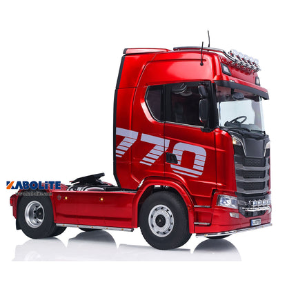 KABOLITE 770S 100 1/14 4X2 RC Tractor Truck with Metal Chassis