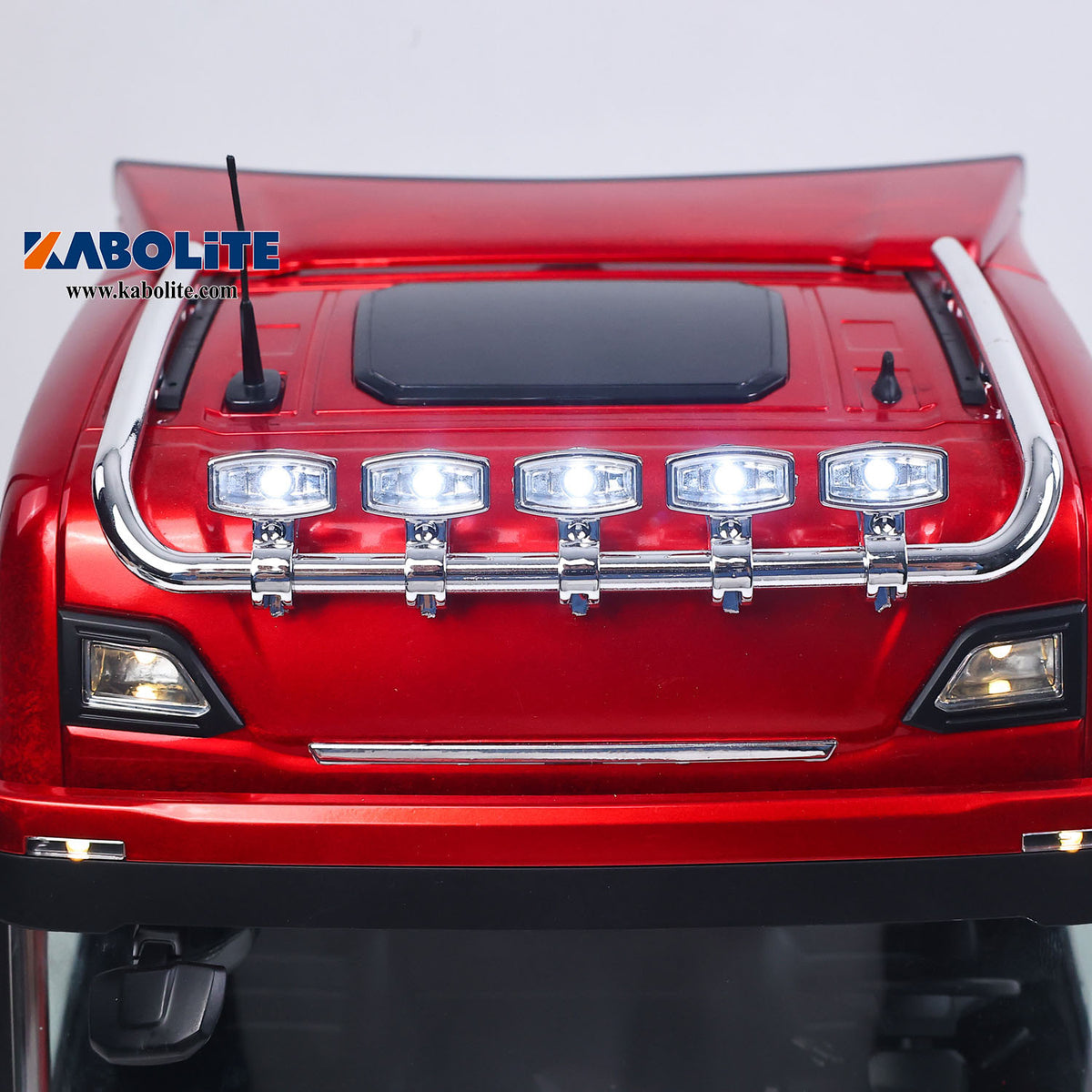 US Stock Kabolite K770S-100 1/14 4x2 RC Tractor Truck RTR with 2-Speed Transmission FS L12 Remote Controller LED Lights Sound System