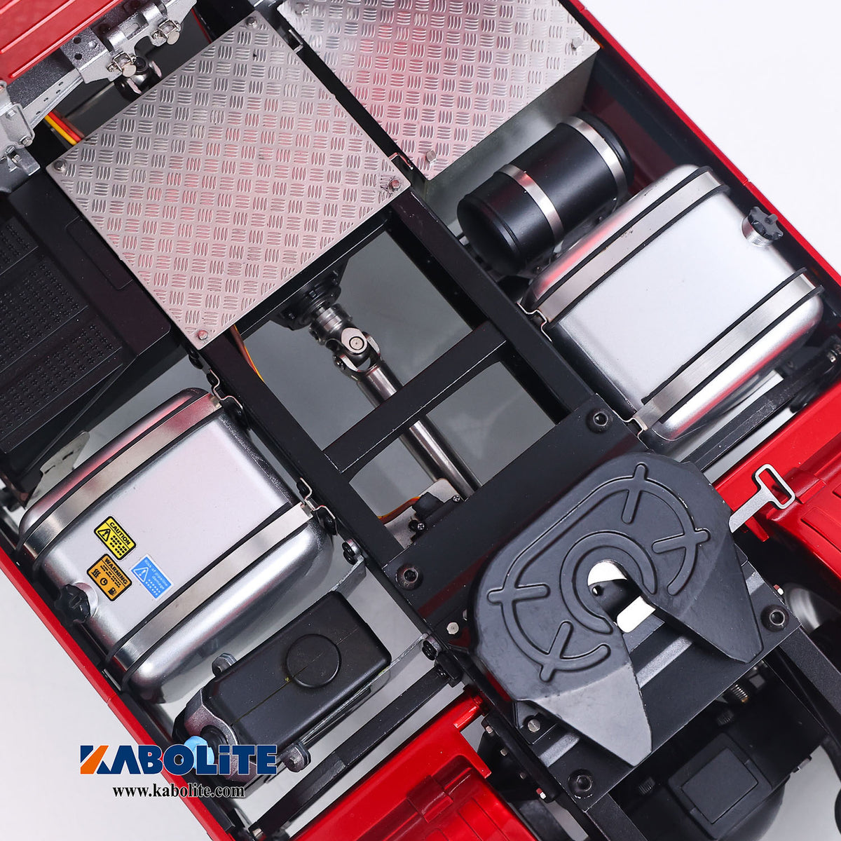 KABOLITE 770S 100 1/14 4X2 RC Tractor Truck with Metal Chassis Sound Light System for Outdoor
