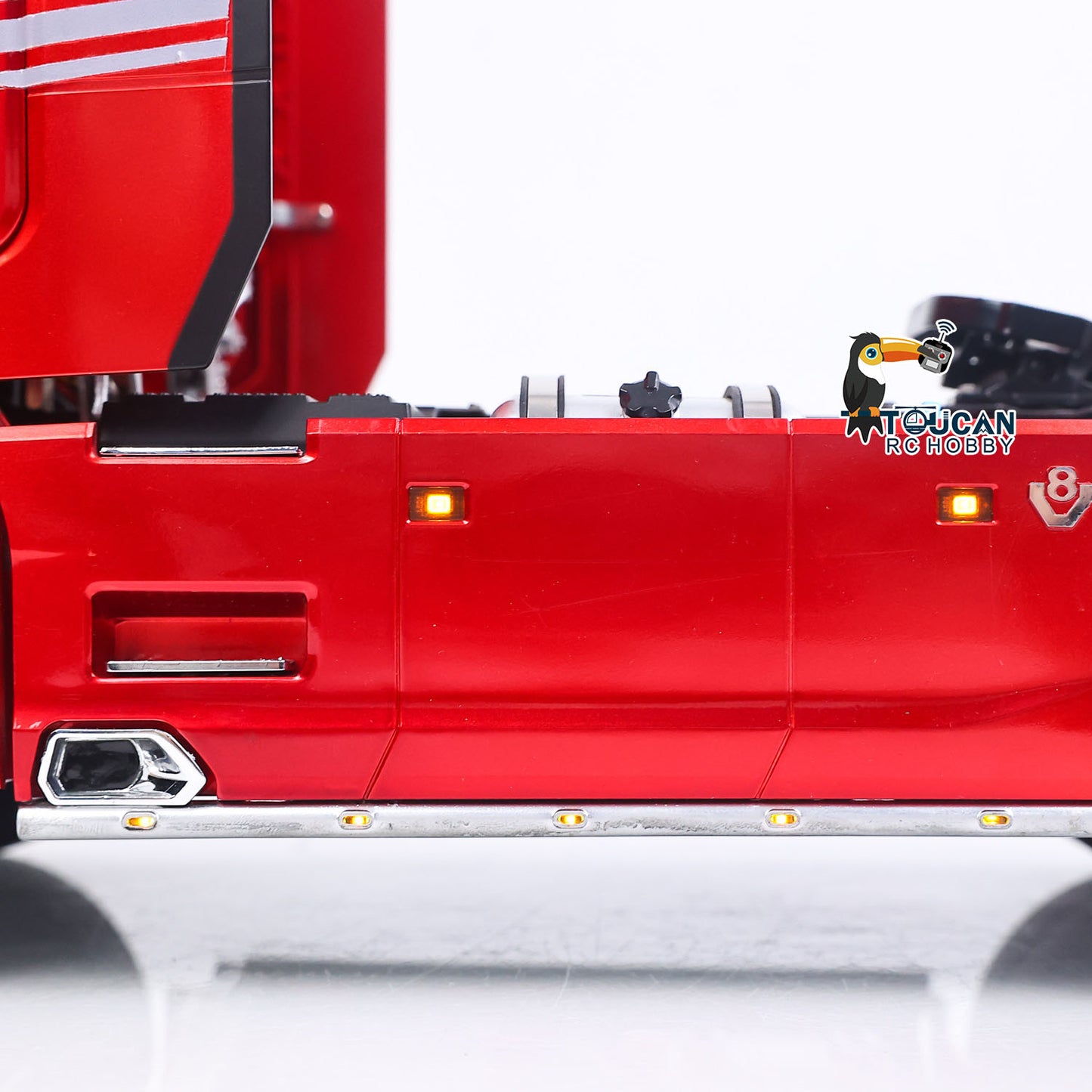 KABOLITE 1/14 Remote Control Tractor Truck 770S 100 4X2 RC Lorry Car 2Speed Transmission Differential Locks RTR Sound