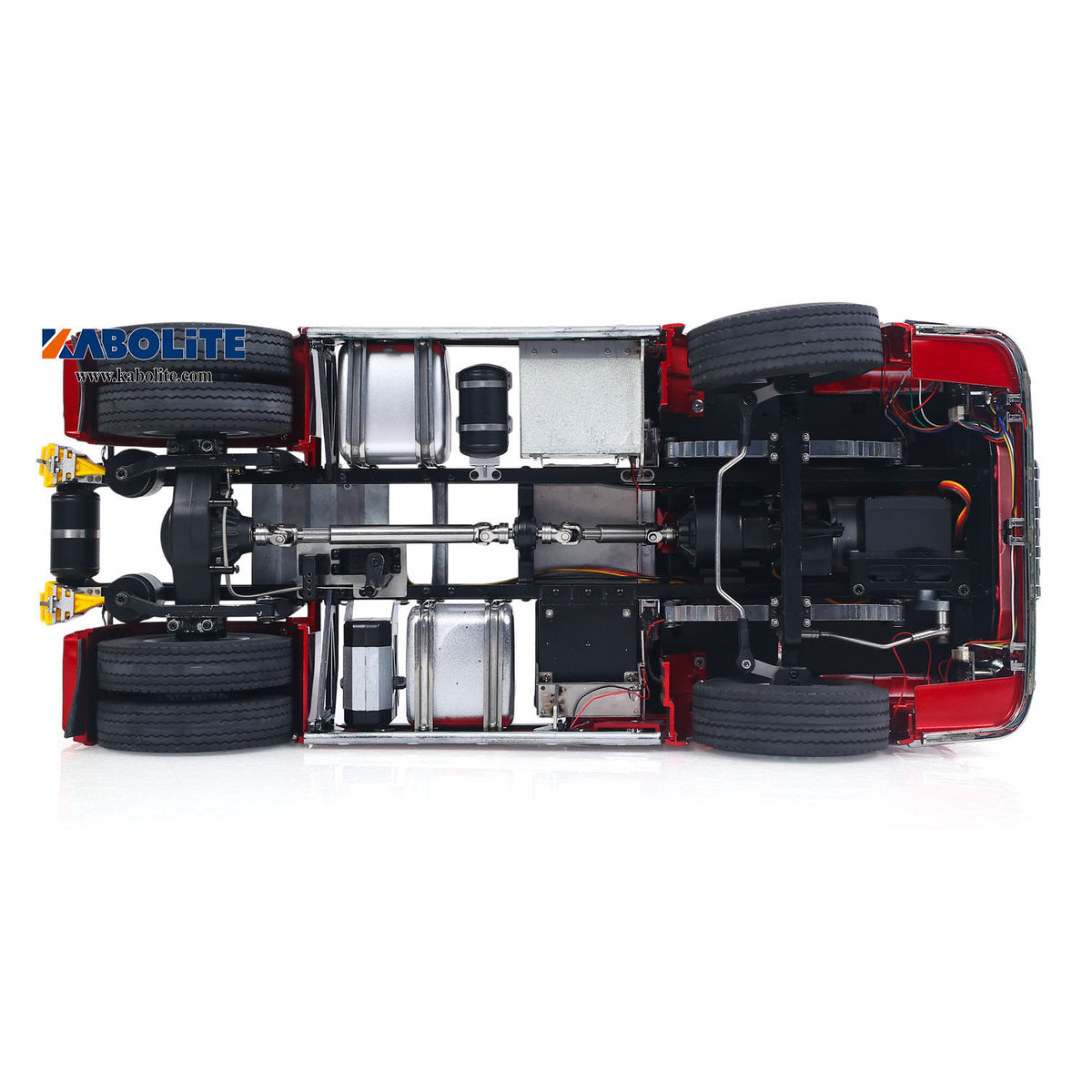 KABOLITE 770S 100 1/14 4X2 RC Tractor Truck with 2 Speed Transmission Sound Light System