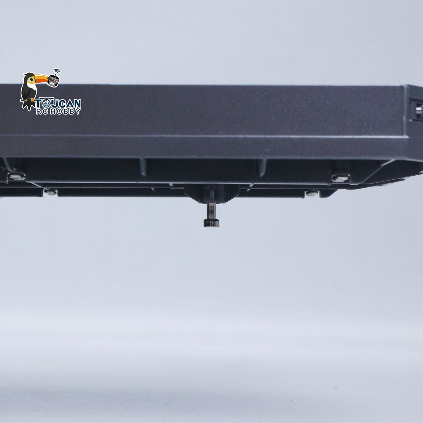 US Stock 73.5CM Plastic Semi Trailer Flatbed 1502 for 1/18 Remote Control Tractor Truck HUINA 1501 Electronic Support Legs Tail Board