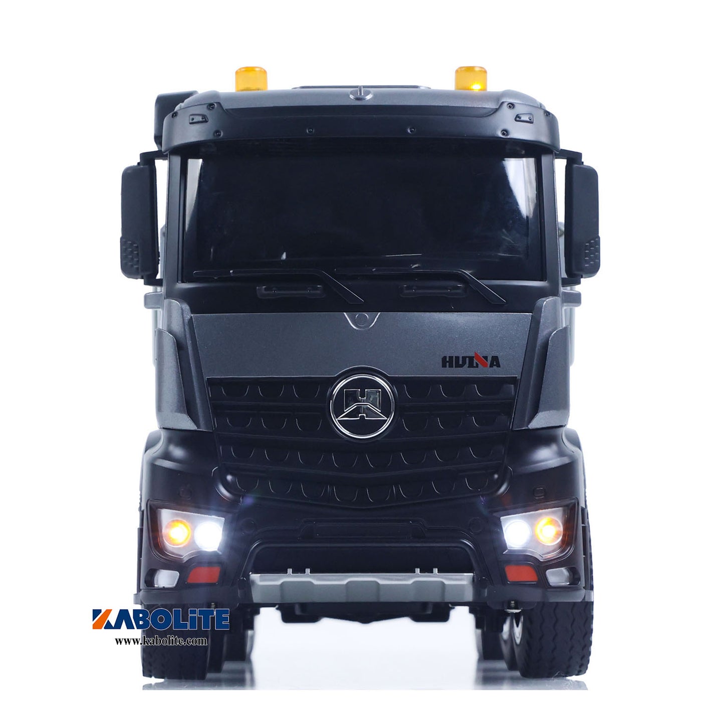 IN Stock HUINA 1536 PRO 1/14 Remote Control Dump Truck with Light Sound System for RC Tipper Construction Vehicle Hobbyists