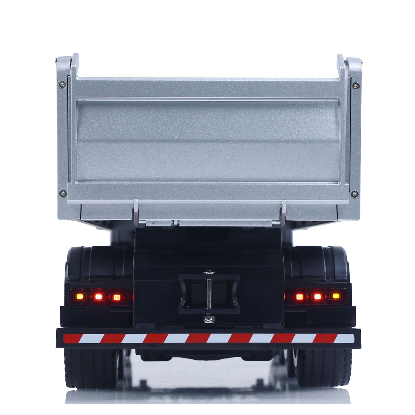 Fast Free Shipping for EU HUINA 1/14 Remote Control Dump Truck 12CH RC Tipper Finished Model Light Sound Effects 2.4G Radio System USB Charging Cable