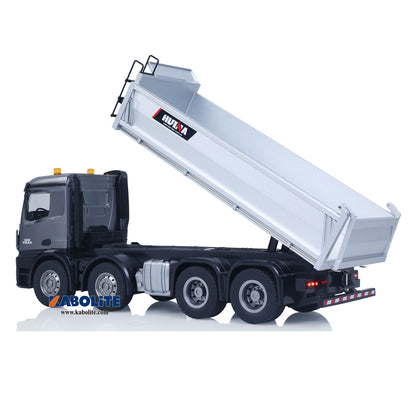 IN Stock HUINA 1536 PRO 1/14 Remote Control Dump Truck with Light Sound System for RC Tipper Construction Vehicle Hobbyists