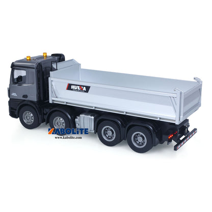 IN Stock HUINA 1536 PRO 1/14 Remote Control Dump Truck with Light Sound System for RC Tipper Construction Vehicle Hobbyists