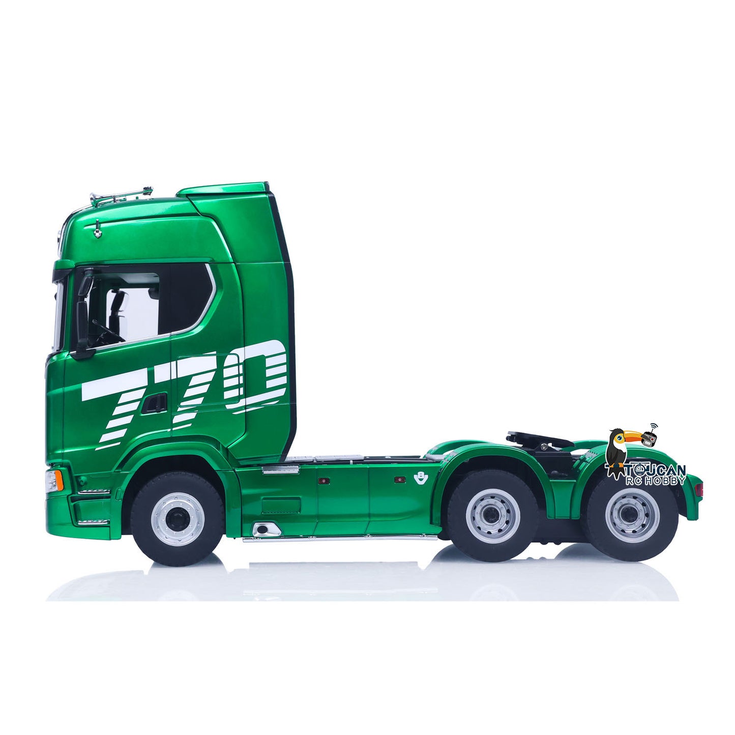 RTR HUINA 1/18 Remote Control Tractor Truck SC 770S 1501 6X4 Plastic RC Lorry Car Lights Sound System Assembled Finished Model