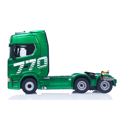 RTR HUINA 1/18 Remote Control Tractor Truck 770S 1501 6X4 Plastic RC Lorry Car Lights Sound System Assembled Finished Model
