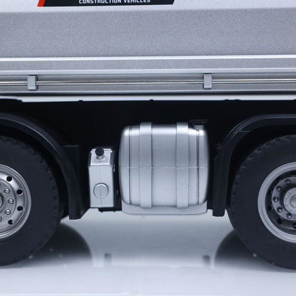 Fast Free Shipping for EU HUINA 1/14 Remote Control Dump Truck 12CH RC Tipper Finished Model Light Sound Effects 2.4G Radio System USB Charging Cable