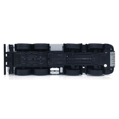 Fast Free Shipping for EU HUINA 1/14 Remote Control Dump Truck 12CH RC Tipper Finished Model Light Sound Effects 2.4G Radio System USB Charging Cable