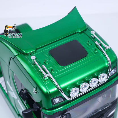 RTR HUINA 1/18 Remote Control Tractor Truck 770S 1501 6X4 Plastic RC Lorry Car Lights Sound System Assembled Finished Model