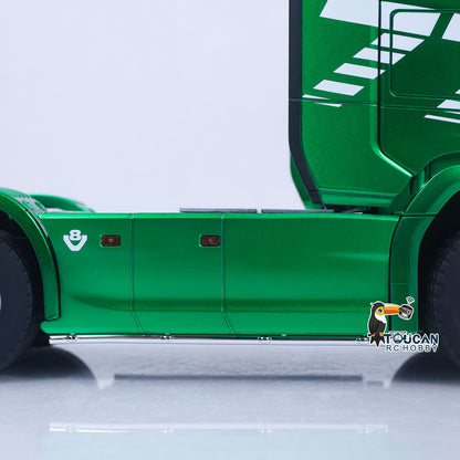 RTR HUINA 1/18 Remote Control Tractor Truck 770S 1501 6X4 Plastic RC Lorry Car Lights Sound System Assembled Finished Model