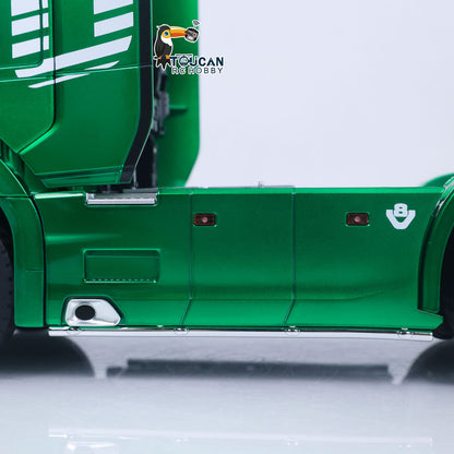 RTR HUINA 1/18 Remote Control Tractor Truck 770S 1501 6X4 Plastic RC Lorry Car Lights Sound System Assembled Finished Model