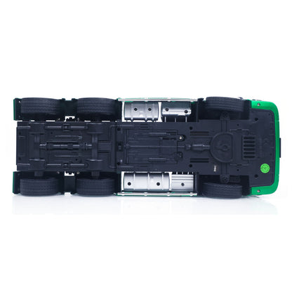DE Stock HUINA 1/18 Remote Control Tractor Truck 770S 1501 6X4 Plastic RC Lorry Car Model Lights Sound System Charger Battery