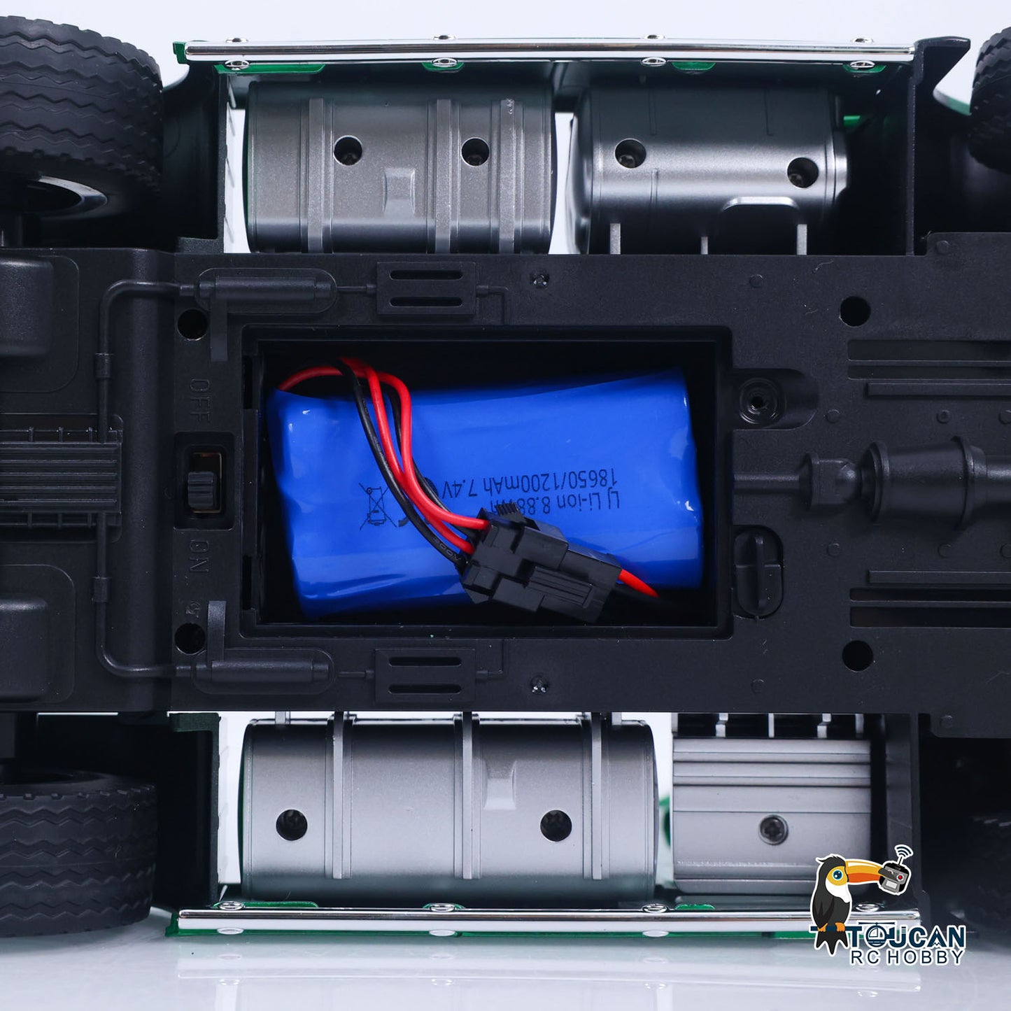 RTR HUINA 1/18 Remote Control Tractor Truck SC 770S 1501 6X4 Plastic RC Lorry Car Lights Sound System Assembled Finished Model