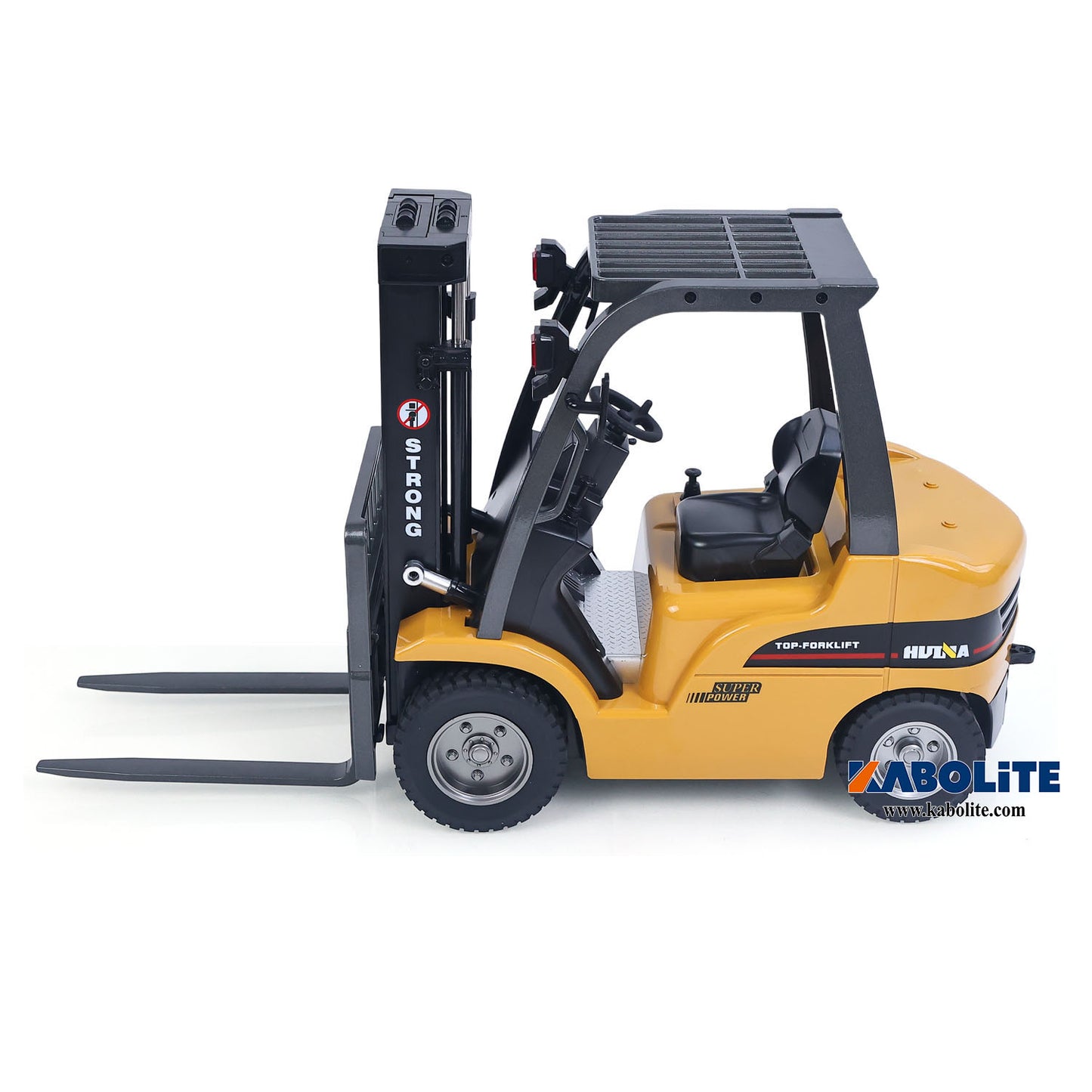 IN Stock HIUNA 577 1/14 Electric Lifting Remote Control Forklift RC Construction Vehicle Model with Hook Pallet Light Sound Effect