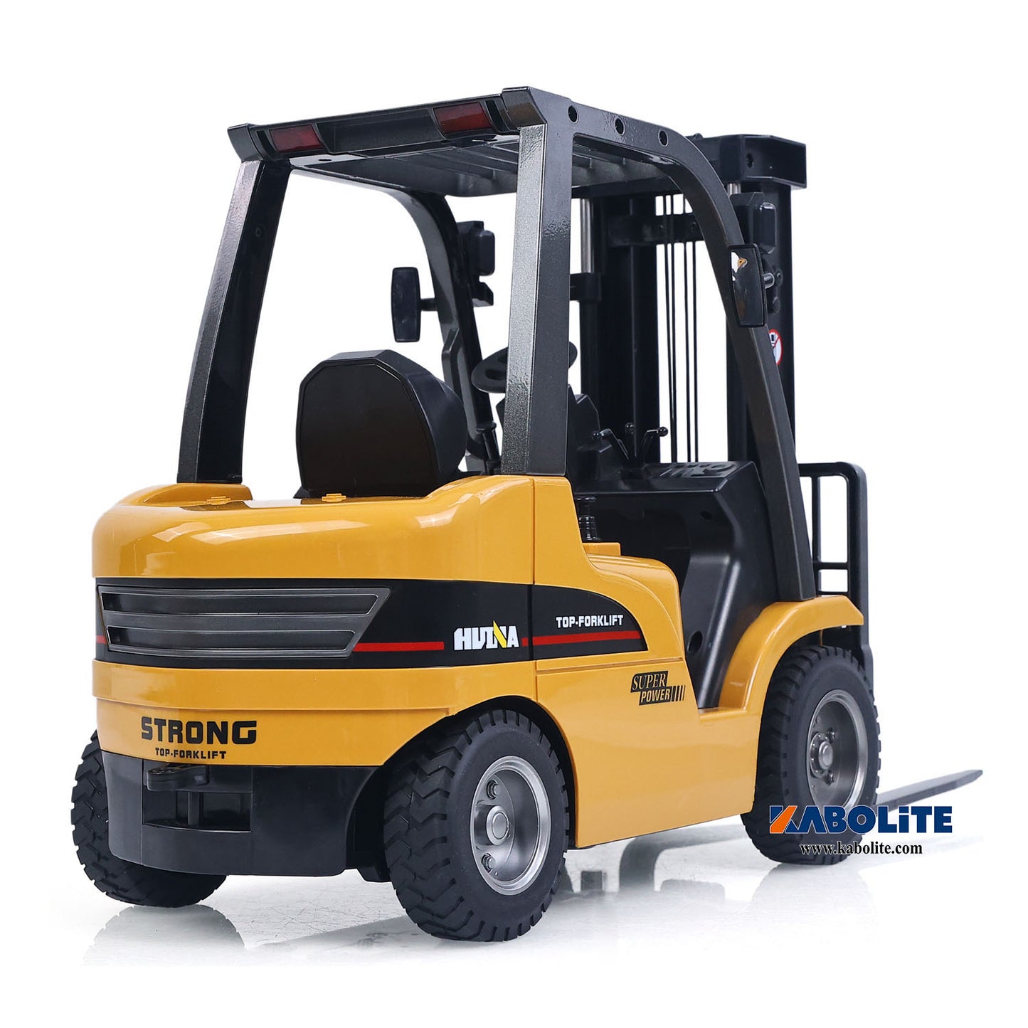 IN Stock HIUNA 577 1/14 Electric Lifting Remote Control Forklift RC Construction Vehicle Model with Hook Pallet Light Sound Effect