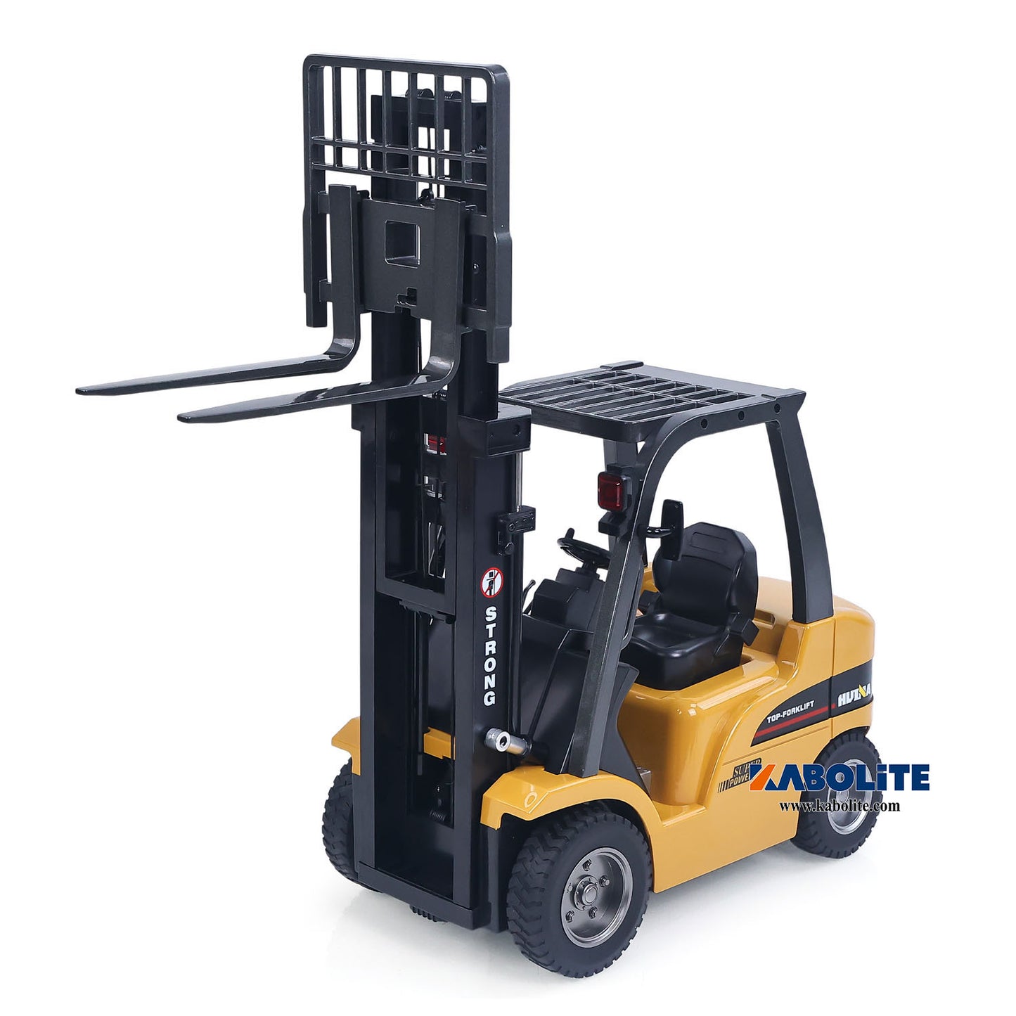 IN Stock HIUNA 577 1/14 Electric Lifting Remote Control Forklift RC Construction Vehicle Model with Hook Pallet Light Sound Effect