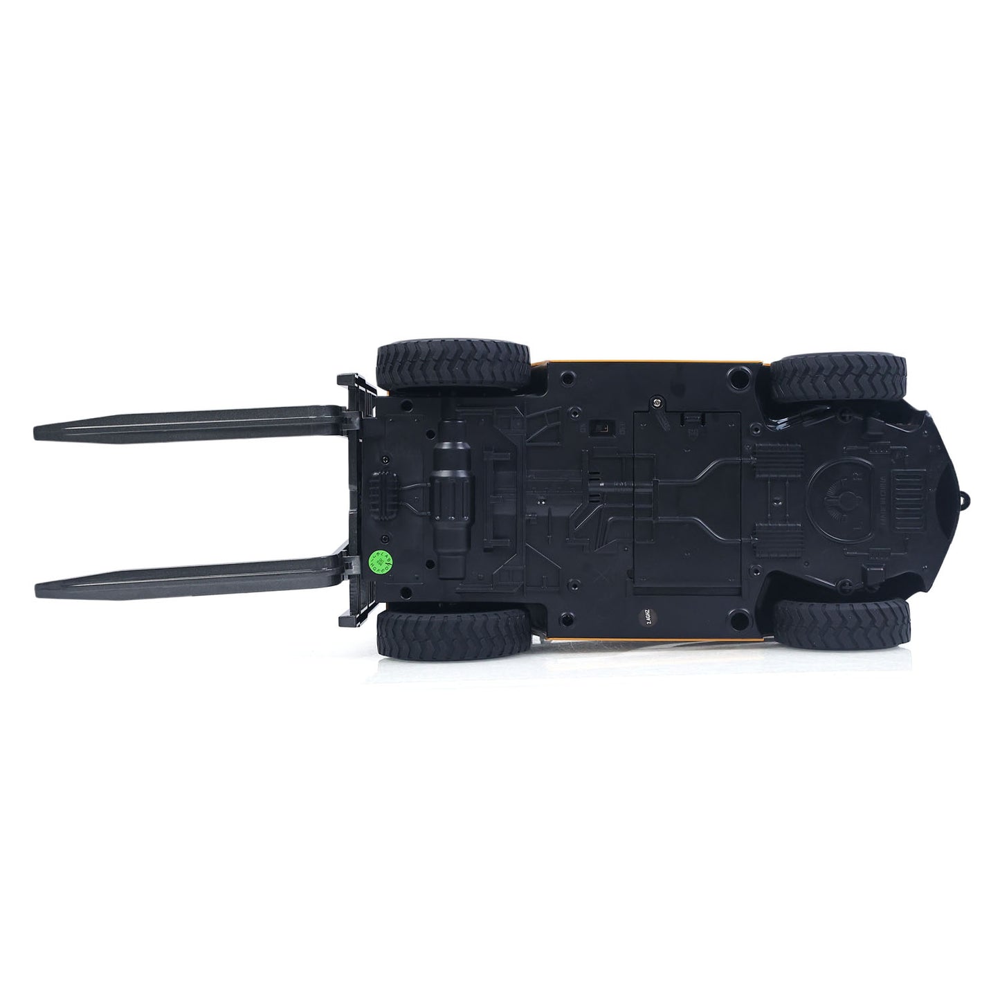HIUNA 577 1/14 Electric Lifting Remote Control Forklift Model RC Construction Vehicle Battery Light Sound Effect Battery