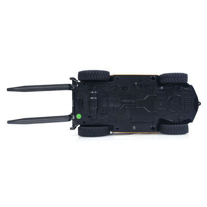 HIUNA 577 1/14 Electric Lifting Remote Control Forklift Model RC Construction Vehicle Battery Light Sound Effect Battery