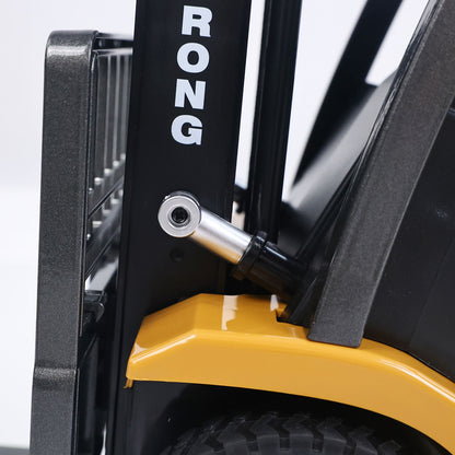 HIUNA 577 1/14 Electric Lifting Remote Control Forklift Model RC Construction Vehicle Battery Light Sound Effect Battery