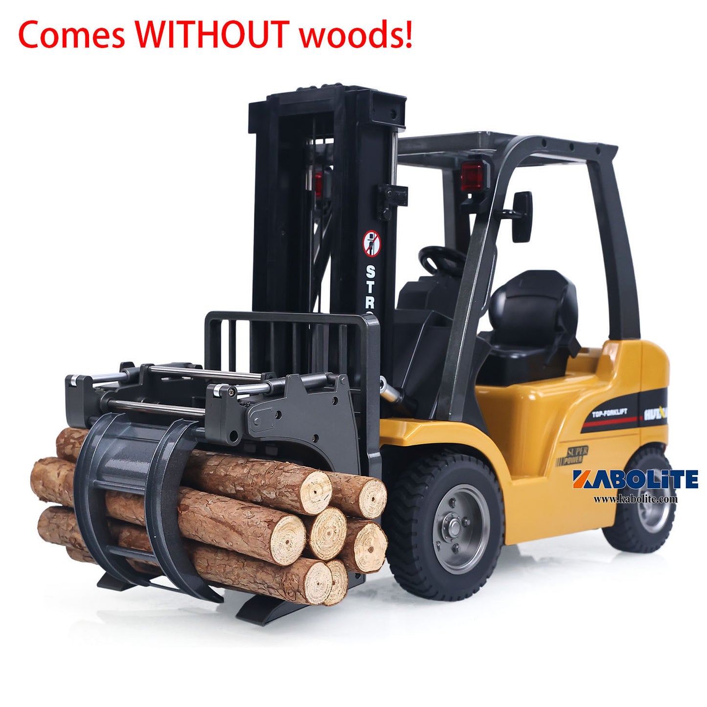 IN Stock HIUNA 577 1/14 Electric Lifting Remote Control Forklift RC Construction Vehicle Model with Hook Pallet Light Sound Effect
