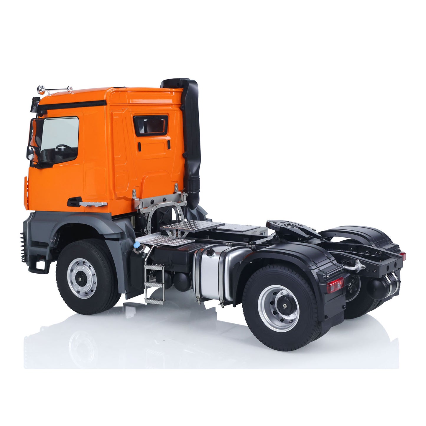EU Stock 2.4G Kabolite 1/14 4X4 RC Tractor Truck 5801 3Axles Electric Lifting Dump Trailer Sound Light 2 Speed Transmission