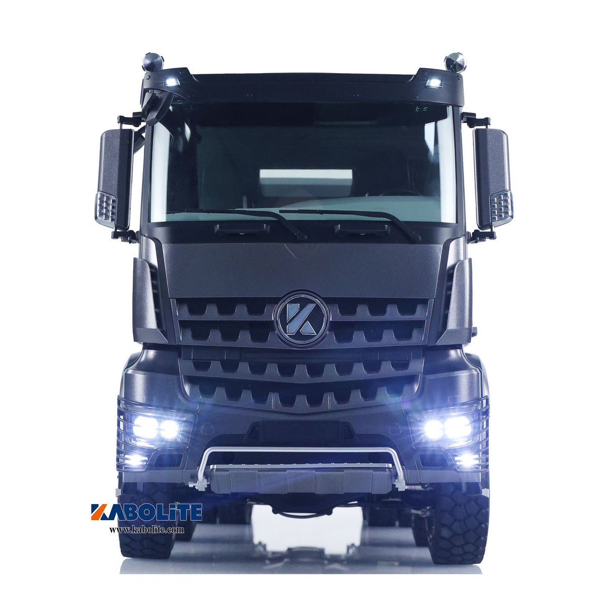 Kabolite K3367 1/14 Metal 8x8 Hydraulic Remote Control Dump Truck RC Tipper for construction vehicle enthusiast