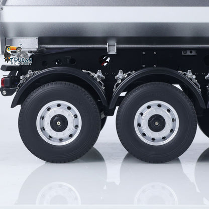 DE Stock Kabolite K5801 Car 1/14 Scale 4X4 RC Tractor Truck 3Axles AWD W/ Electric Lifting Hopper Dump Trailer Tipper Battery