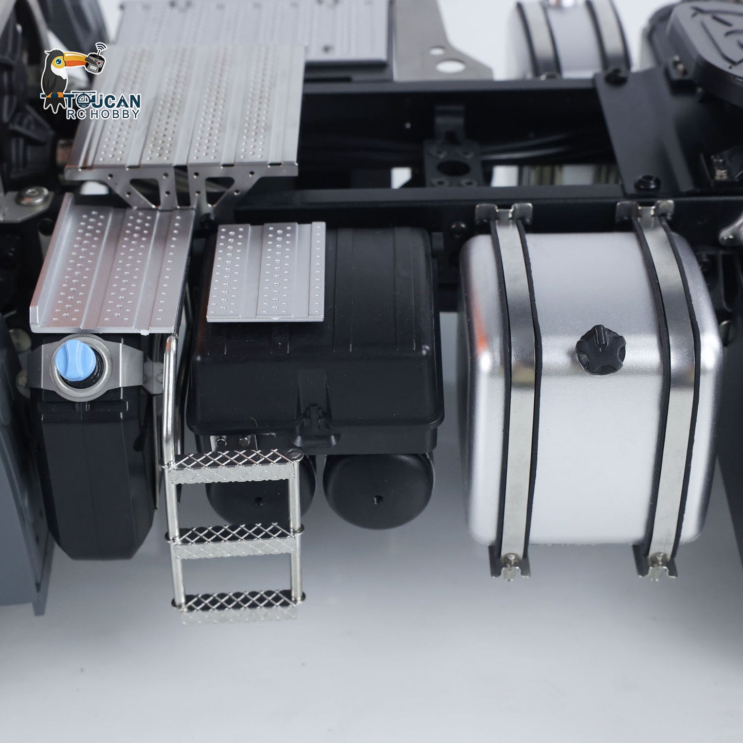 Fast Free Shipping Kabolite 1/14 4X4 RC Tractor Truck 3Axles Electric Lifting Dump Trialer RTR Car