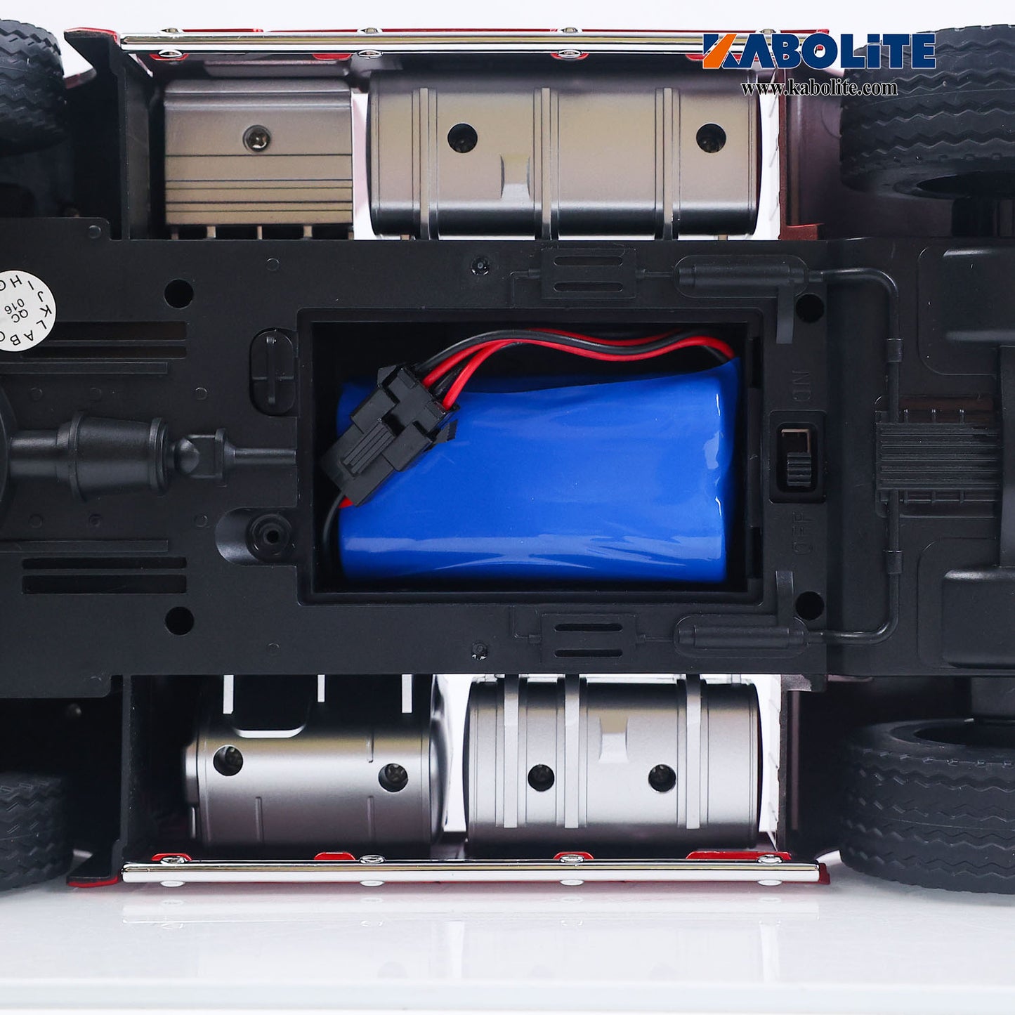 IN Stock HUINA 770S 1/18 6x4 RC Tractor Truck 1501A with 3Axle Plastic Semi Flatbed Trailer Electric Support Legs Tail Board Light System