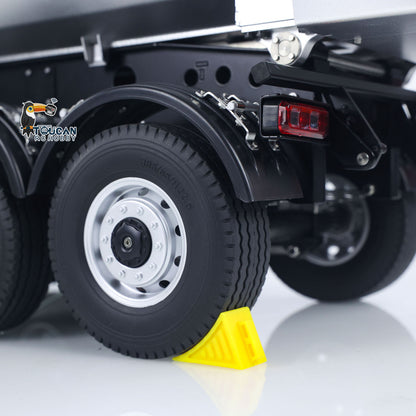 DE Stock Kabolite K5801 Car 1/14 Scale 4X4 RC Tractor Truck 3Axles AWD W/ Electric Lifting Hopper Dump Trailer Tipper Battery