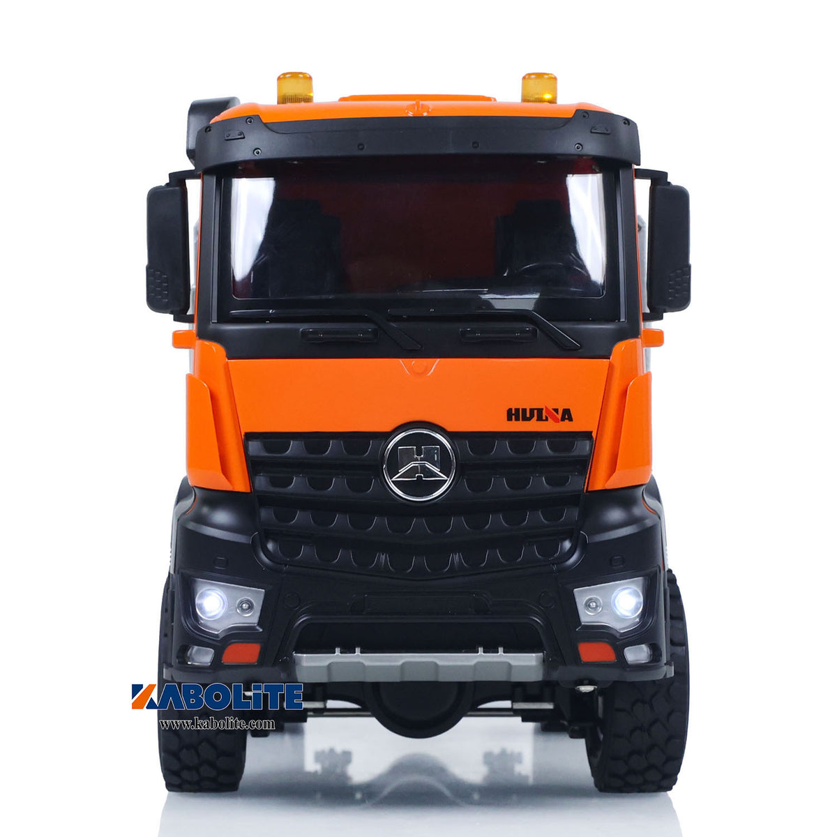 Limited-Time Sale US Stock HUINA 1598 1/14 Plastic RC Dump Truck with 3 Power Axles Differential Air Suspension Light Sound for Construction Vehicles Hobbyists