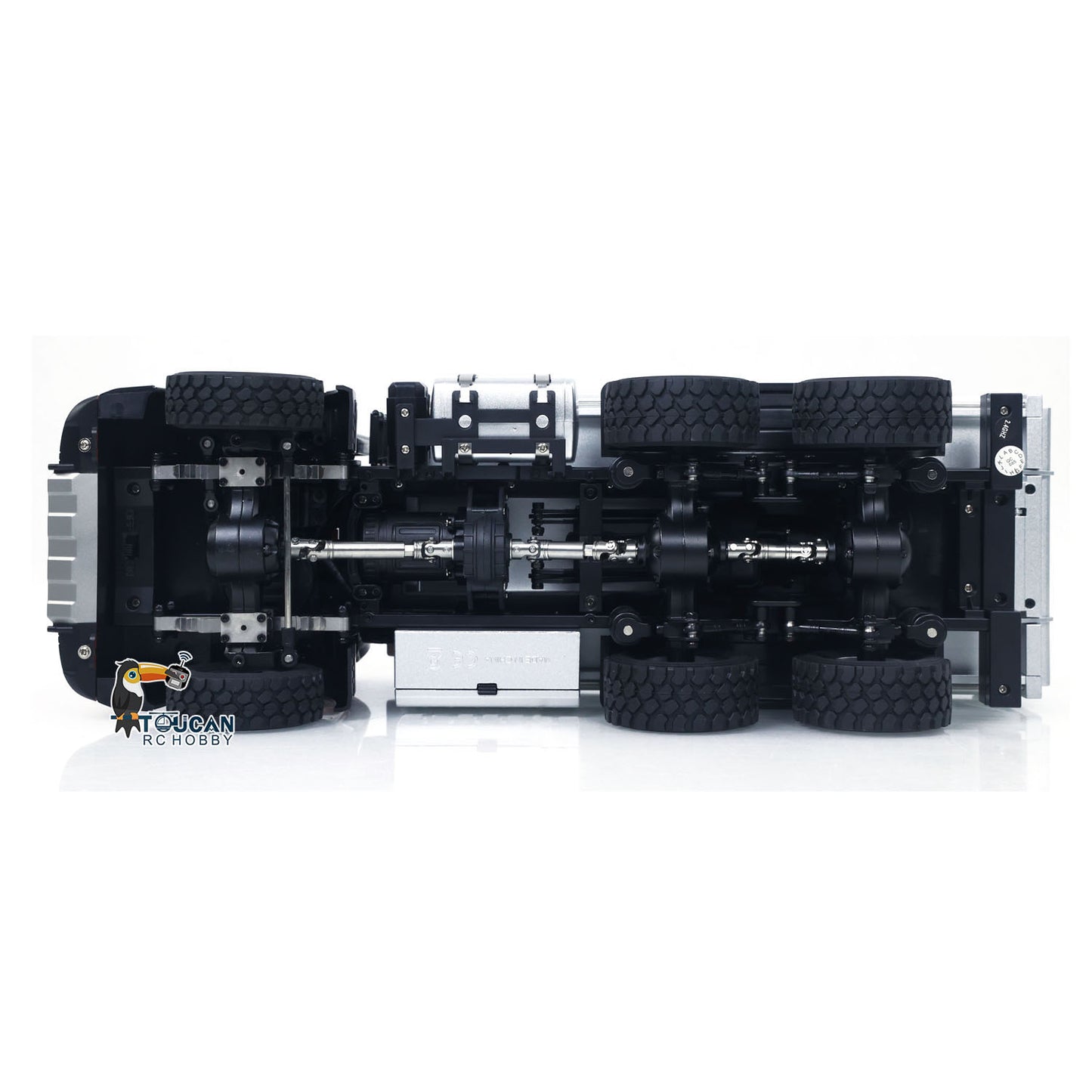 1/14 HUINA 1598 2.4G Remote Control Dumper 6x6 Engineering Transport Vehicle Lifting Rod Tipper Car Light Sound Battery Toys