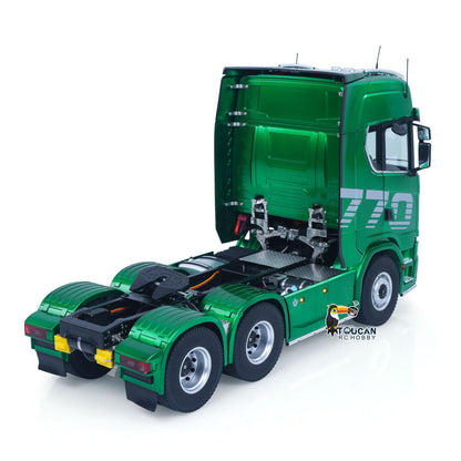 1/14 KABOLITE 6*6 Remote Control Tractor Truck 770S 2Speed Gearbox Axle Locks Electric Windshield Wiper Openable Door RTR