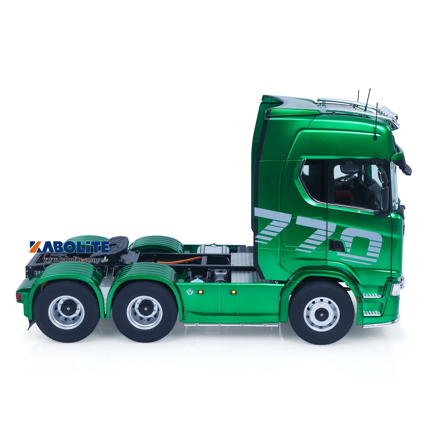 KABOLITE 770S 100 1/14 6X6 RC Tractor Truck with Lock Differential Axles
