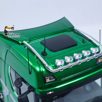 1/14 KABOLITE 6*6 Remote Control Tractor Truck 770S 2Speed Gearbox Axle Locks Electric Windshield Wiper Openable Door RTR