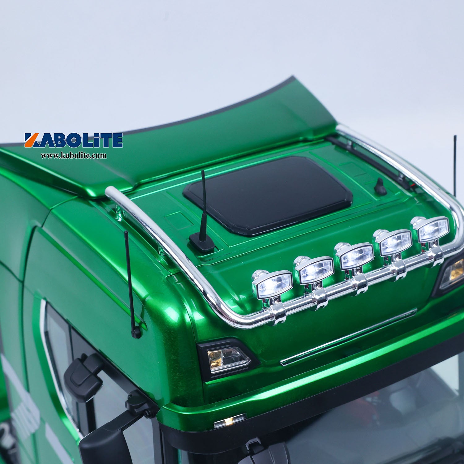 KABOLITE 770S 100 1/14 6X6 RC Tractor Truck with 2Speed Transmission Sound Light System