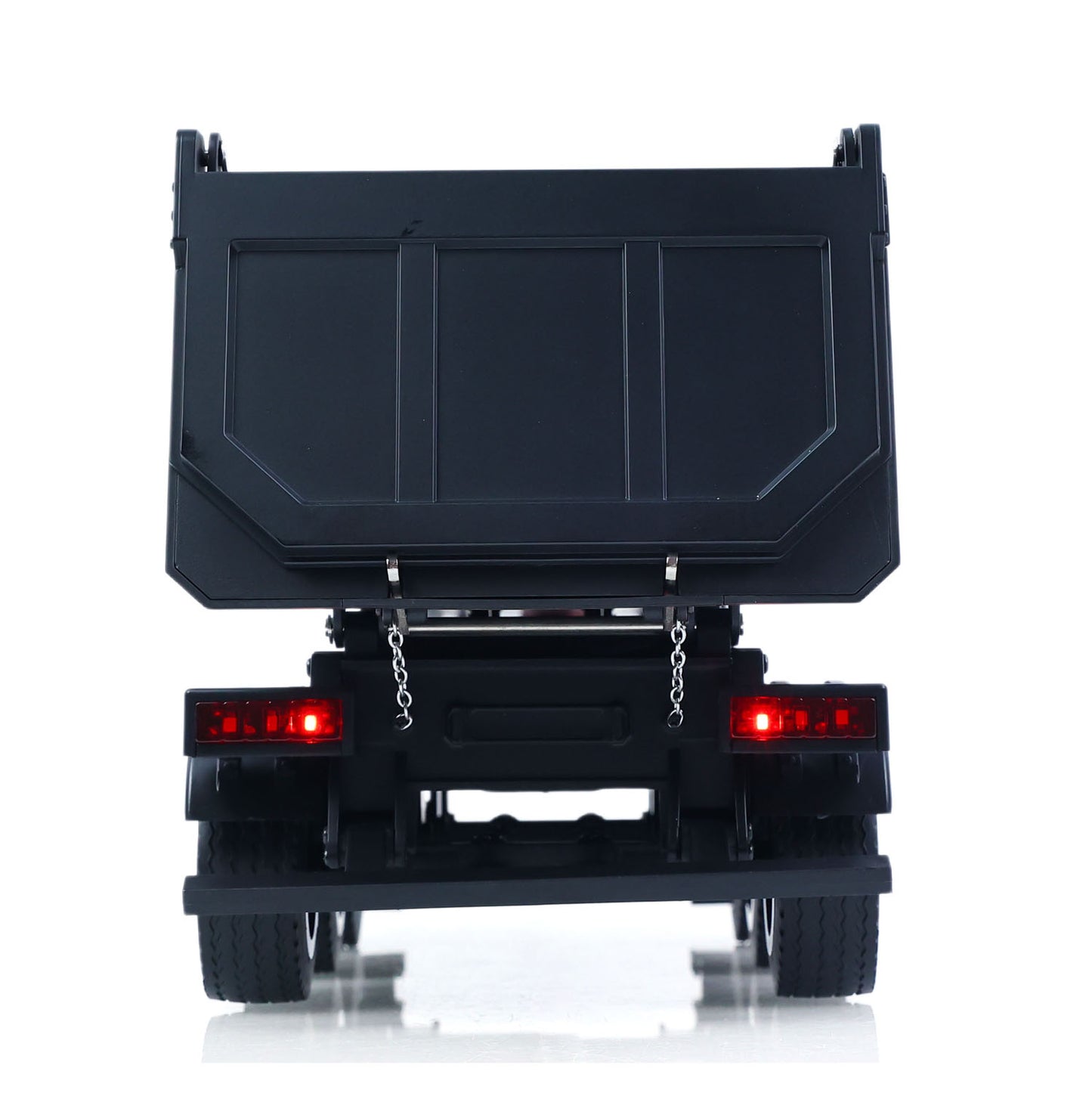 Fast Free Shipping for EU HUINA 1/18 Electric Lifting Remote Control Semi Dump Trailer for RC Tractor Truck 1501 Tail Light Support Leg No Sound System