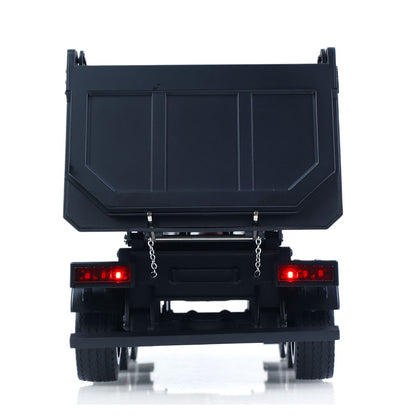 Fast Free Shipping for EU HUINA 1/18 Electric Lifting Remote Control Semi Dump Trailer for RC Tractor Truck 1501 Tail Light Support Leg No Sound System