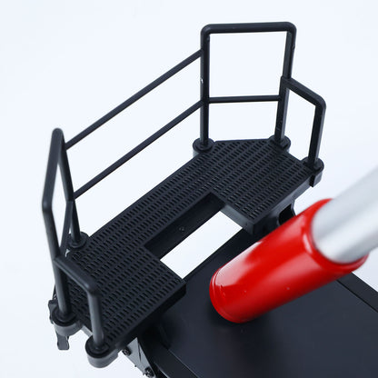 IN Stock Electric Semi Dump Trailer Light Effect Support Legs For HUINA 1/18 Remote Control Tractor Truck 1501 1501PRO Finished Model