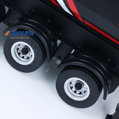 IN Stock HUINA 1509 Electric Semi Dump Trailer with Light Effect Support Legs For 1/18 1501 Remote Control Tractor Truck Model