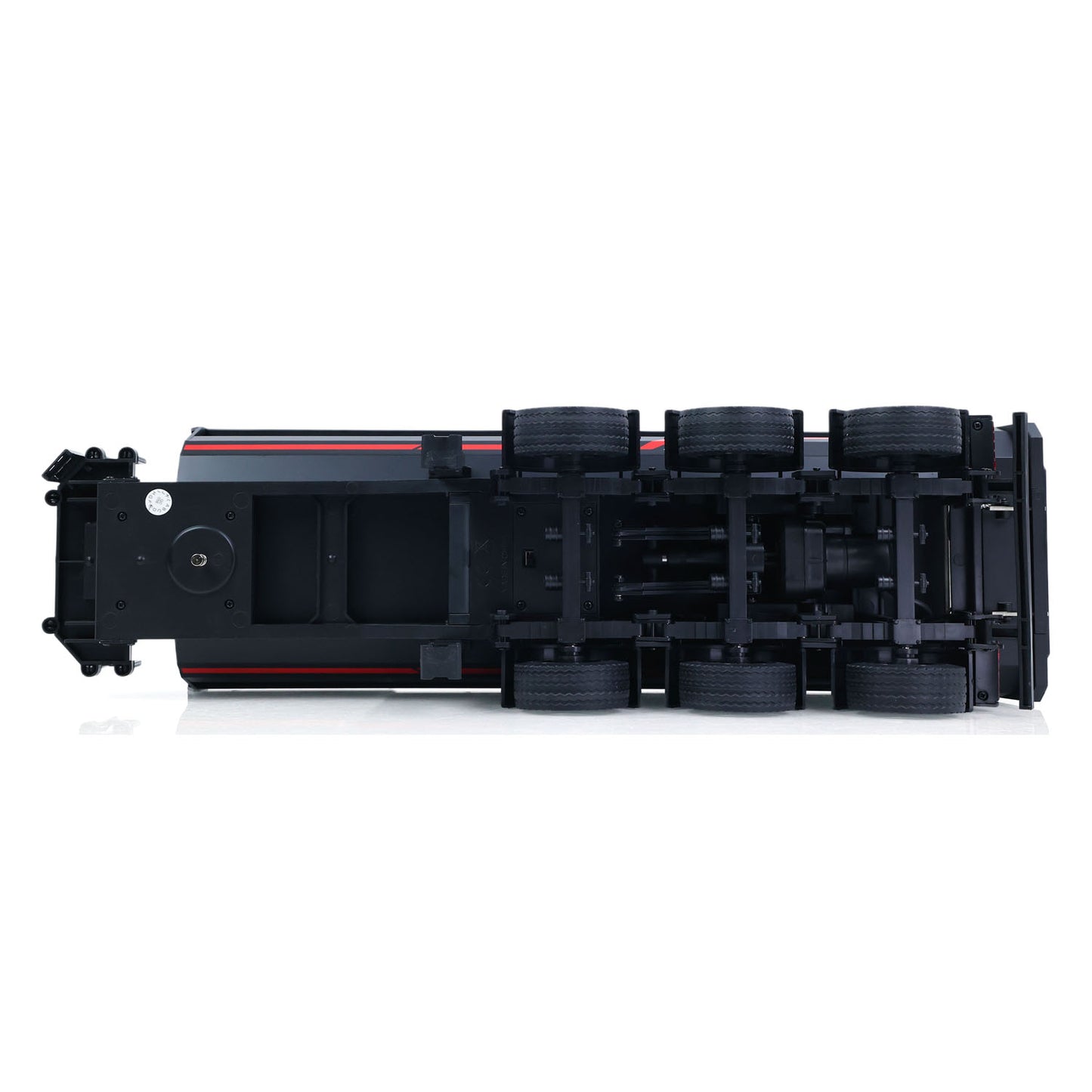 Fast Free Shipping for EU HUINA 1/18 Electric Lifting Remote Control Semi Dump Trailer for RC Tractor Truck 1501 Tail Light Support Leg No Sound System