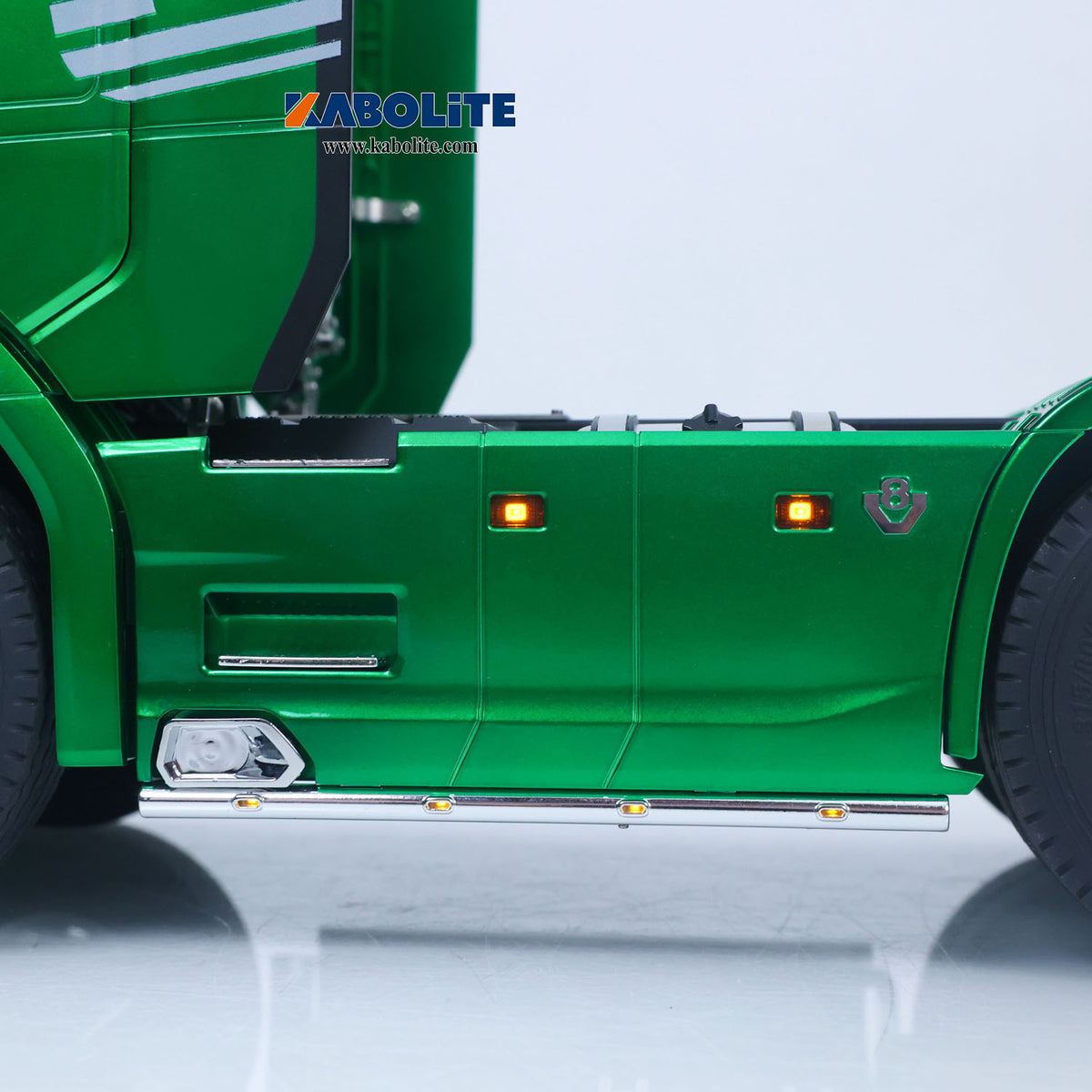 KABOLITE 770S 100 1/14 6X6 RC Tractor Truck with FlySky Radio Controller